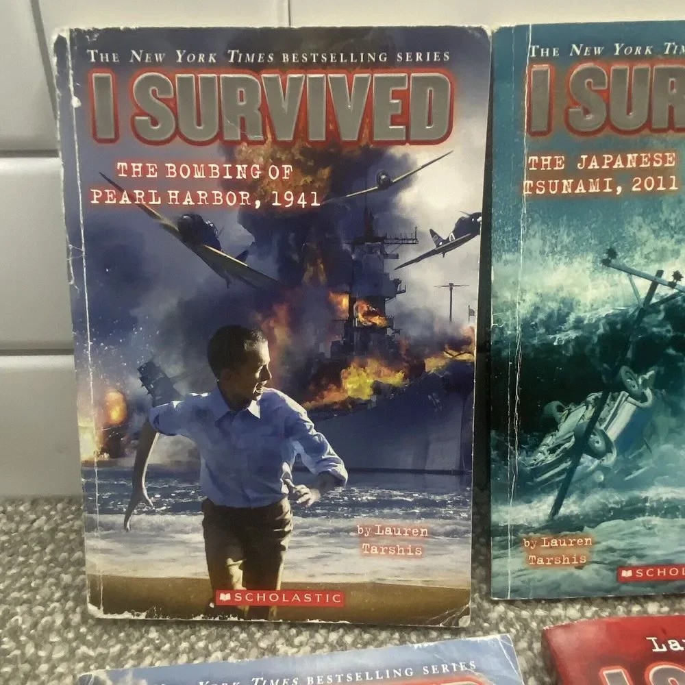 I Survived Book Set 12 Books‎ Elementary Middle Literacy